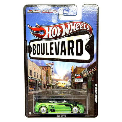Hot Wheels Boulevard Honda Civic Si 1:64 Diecast Real Riders