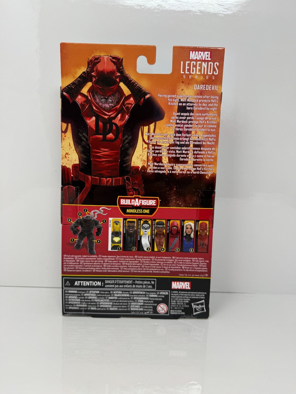 Marvel Legends Marvel Knights Daredevil Action Figure w/ Mindless One BAF Piece