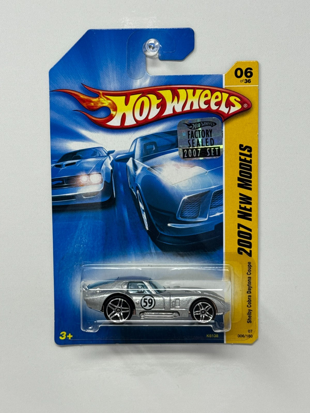 Hot Wheels New Models Shelby Cobra Daytona Coupe 1:64 Diecast Factory Sealed