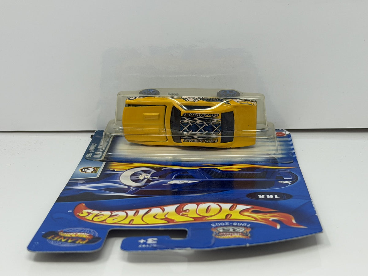 Hot Wheels Wastelanders 1967 Chevrolet Camaro 1:64 Diecast Yellow