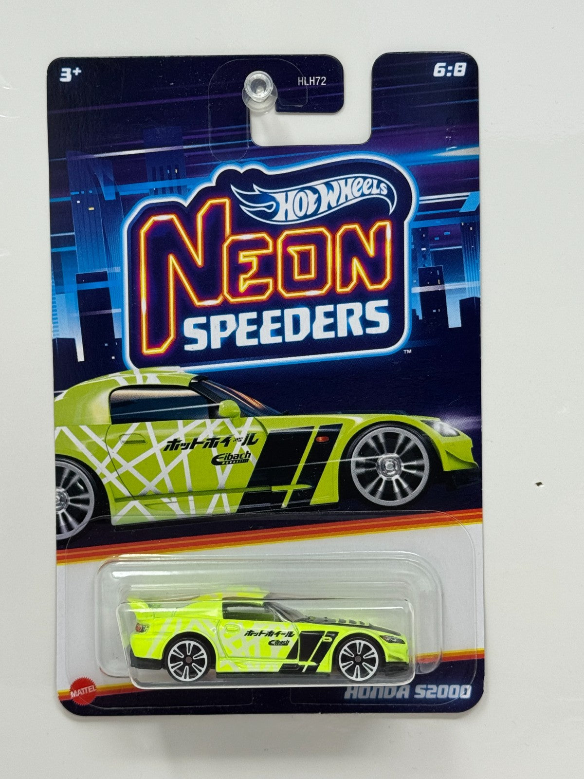 Hot Wheels Neon Speeders Honda S2000 1:64 Diecast