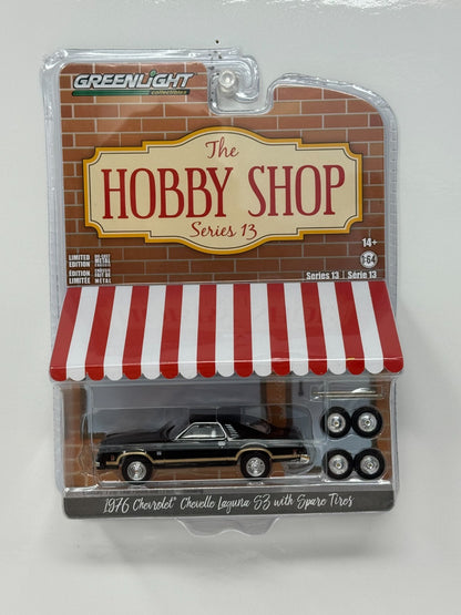 Greenlight Hobby Shop 1976 Chevrolet Chevelle Laguna S3 1:64 Diecast