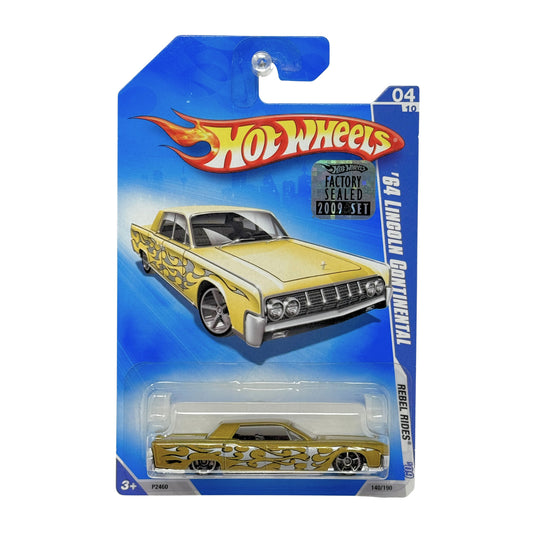 Hot Wheels Rebel Rides 1964 Lincoln Continental 1:64 Diecast Factory Sealed
