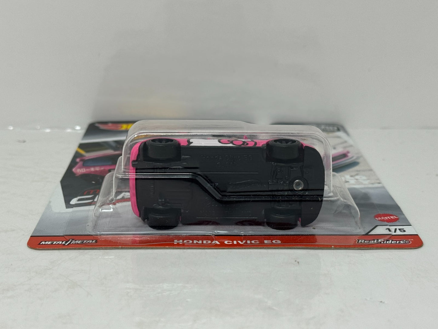 Hot Wheels Premium Modern Classics 1992 Honda Civic EG Hello Kitty 1:64 Diecast