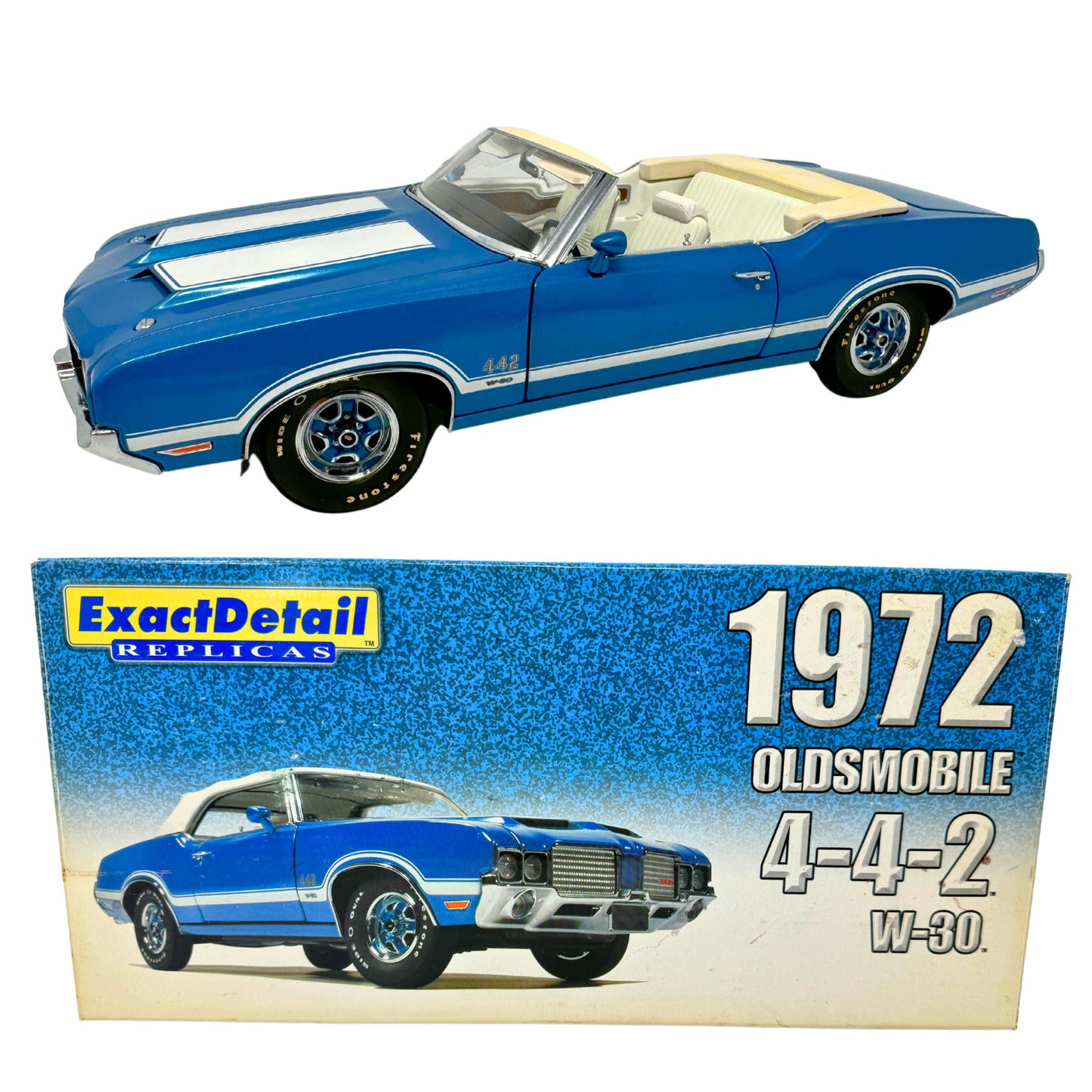 Exact Detail Replicas 1972 Oldsmobile 442 W-30 1:18 Diecast 458/ 2000