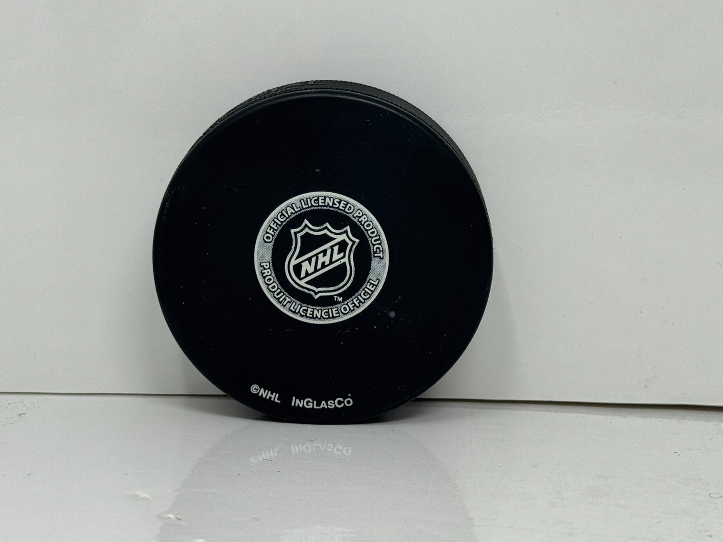 Tiger Williams Toronto Maple Leafs Signed NHL Autograph Puck Silver Auto