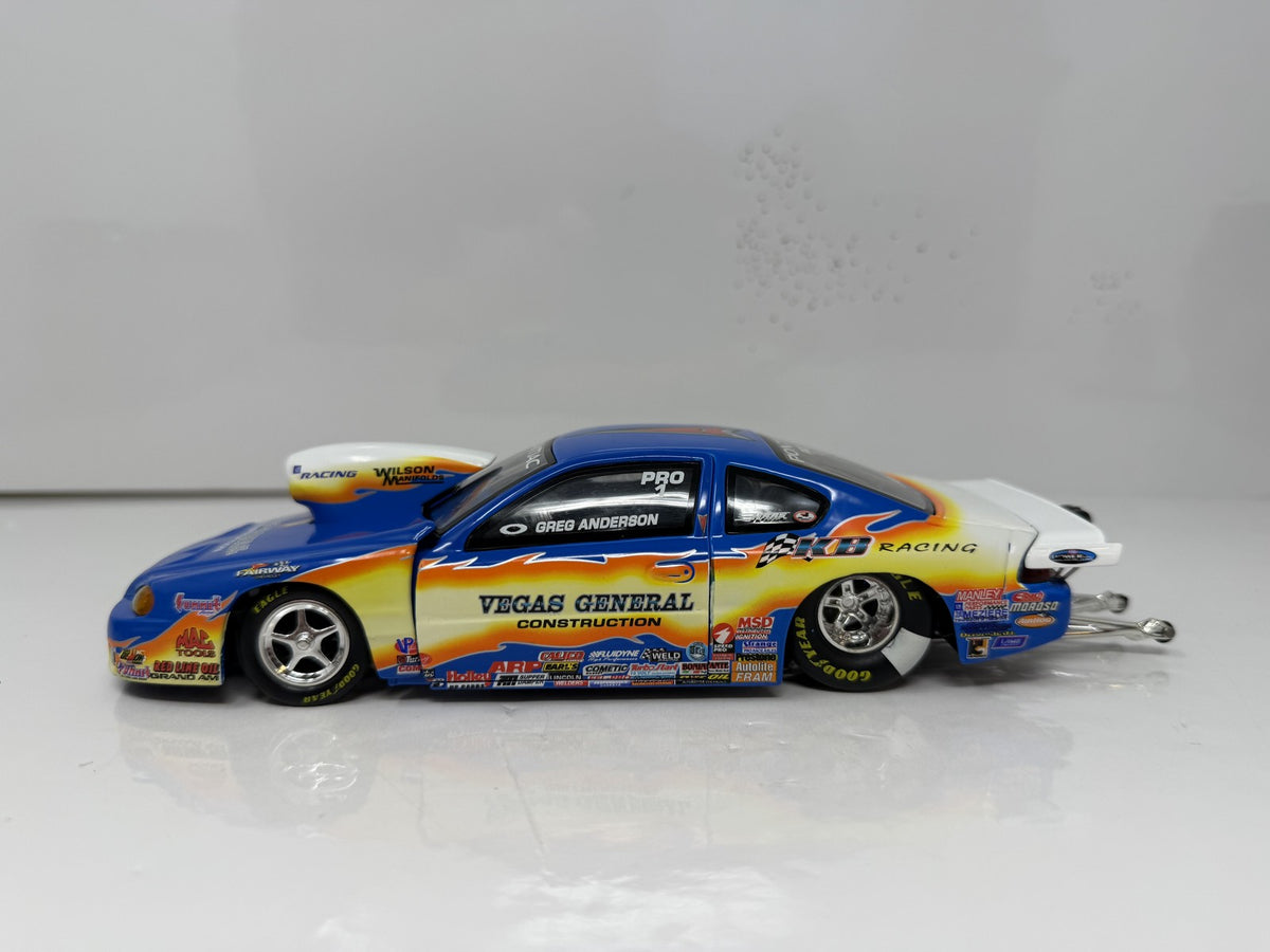 Racing Champions NHRA Greg Anderson Vegas General Pontiac Pro Stock 1:24 Diecast