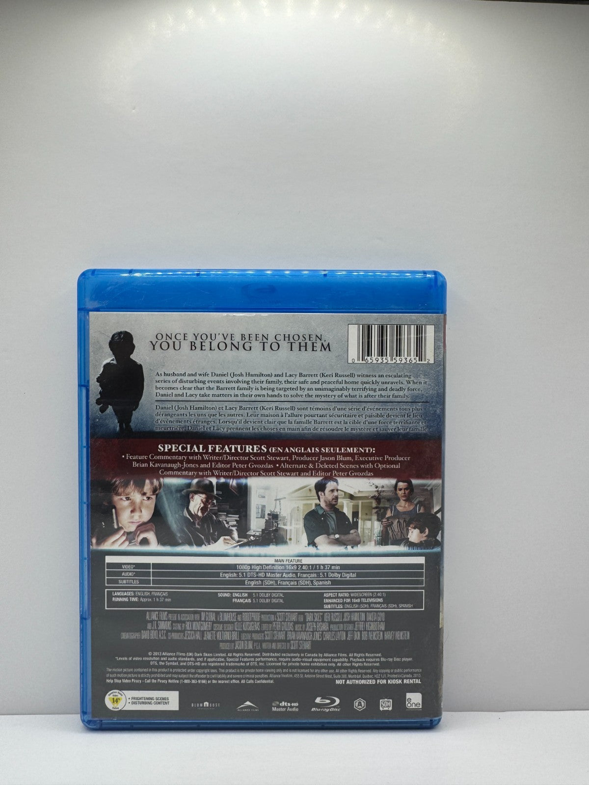 Dark Skies (Blu-ray) Keri Russell Horror