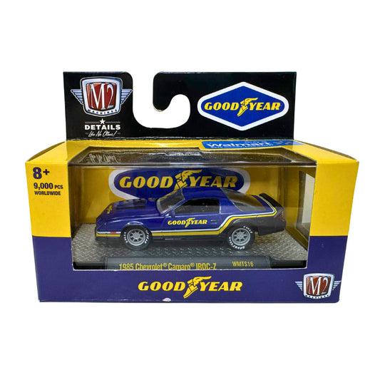 M2 Machines 1985 Chevrolet Camaro IROC-Z Goodyear 1:64 Diecast