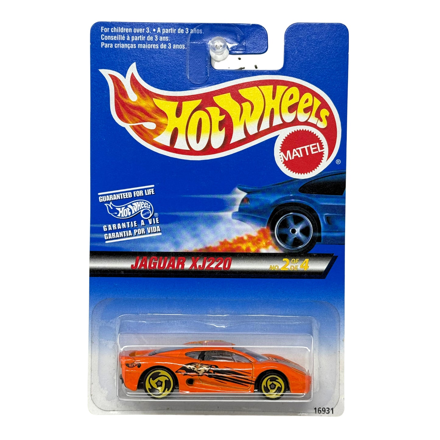 Hot Wheels Jaguar XJ220 1:64 Diecast Orange