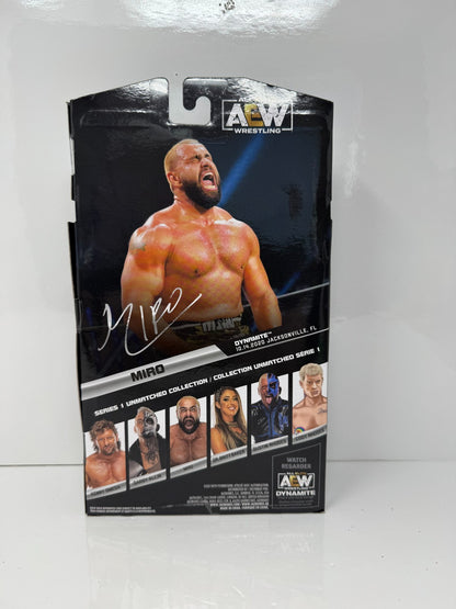 Jazwares AEW Unmatched Series 1 Miro Action Figure