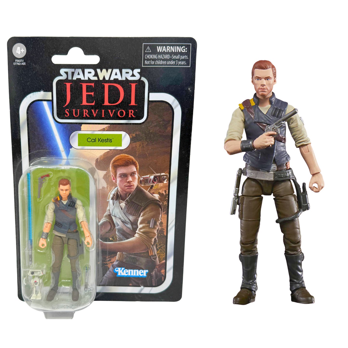 Kenner Star Wars Jedi Survivor Cal Kestis Retro Collection Action Figure