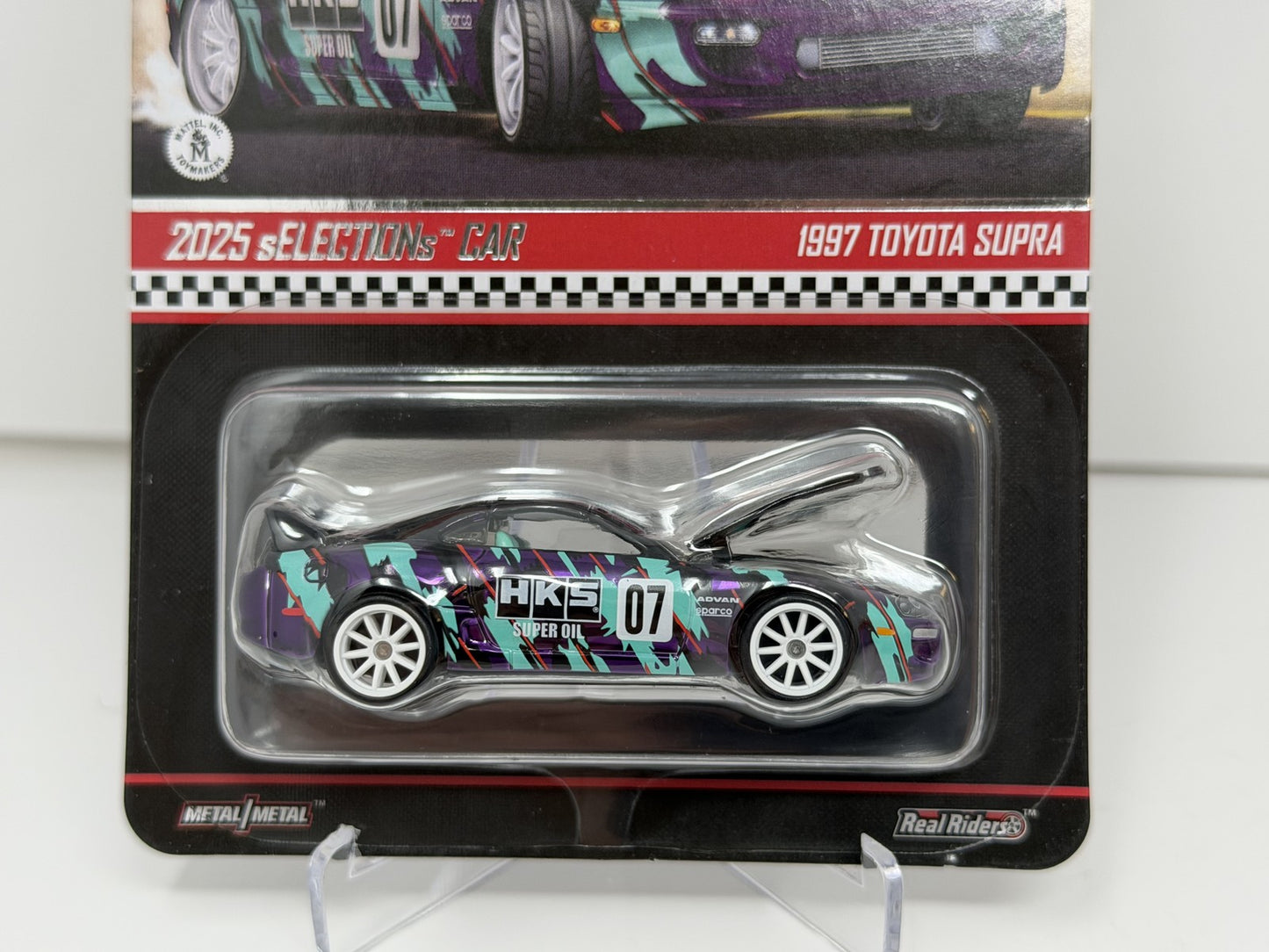 Hot Wheels RLC Red Line Club 2023 Selections 1997 Toyota Supra HKS 1:64 Diecast