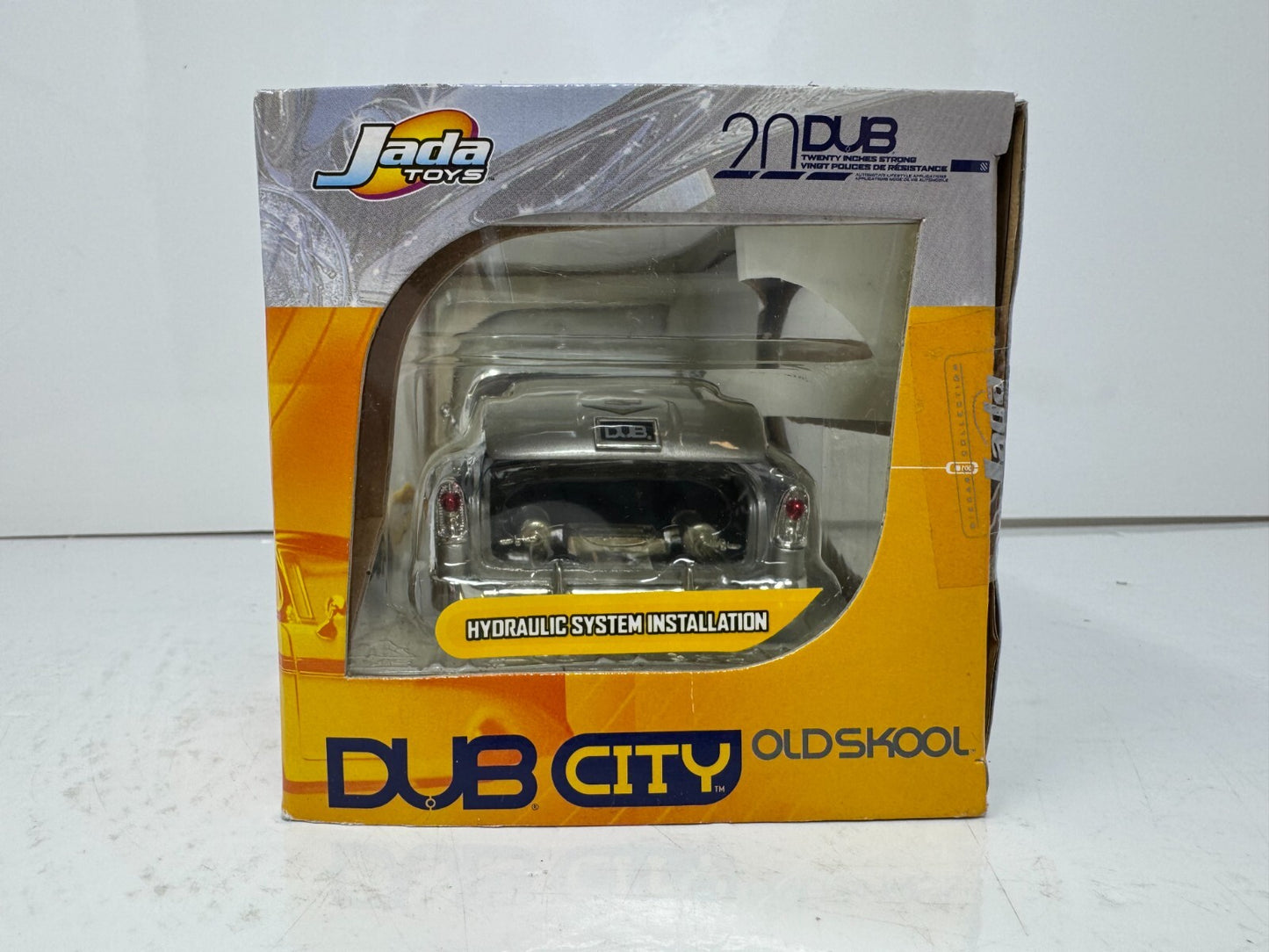 Jada Dub City Oldskool 1956 Chevy Bel Air 1:24 Diecast KMC Wheels 20 Inch DTS