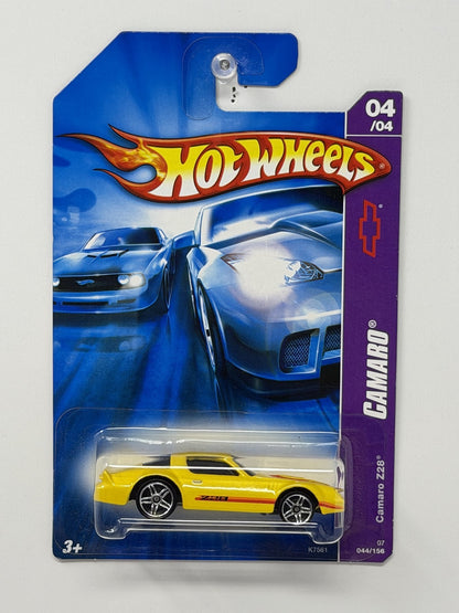 Hot Wheels Chevrolet Camaro Z28 1:64 Diecast Yellow
