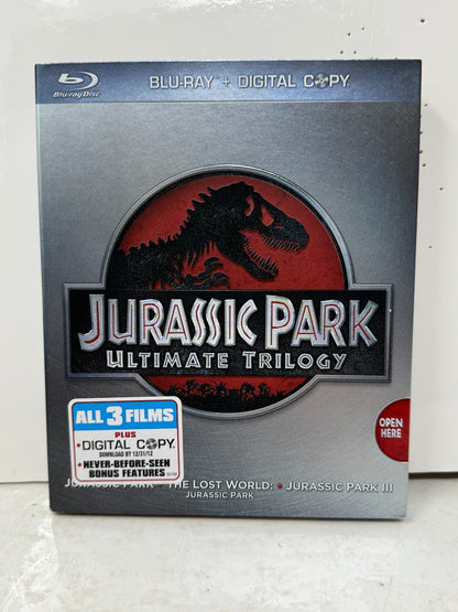 Jurassic Park Ultimate Collection (Blu-ray) Sam Neill Adventure Movie Set
