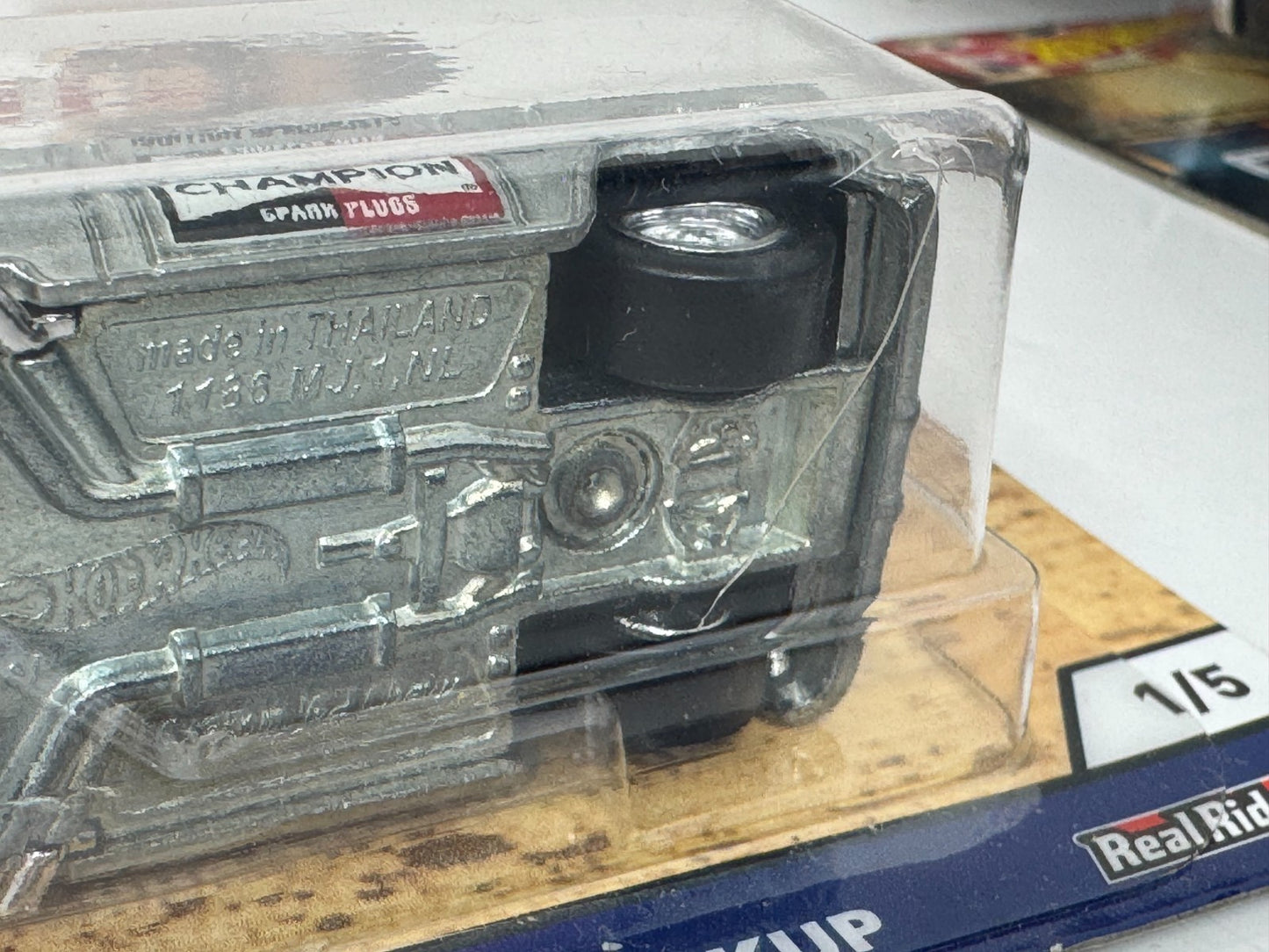 Hot Wheels Premium Shop Trucks Custom 1962 Chevy Pickup 1:64 Diecast DOME DAMAGE