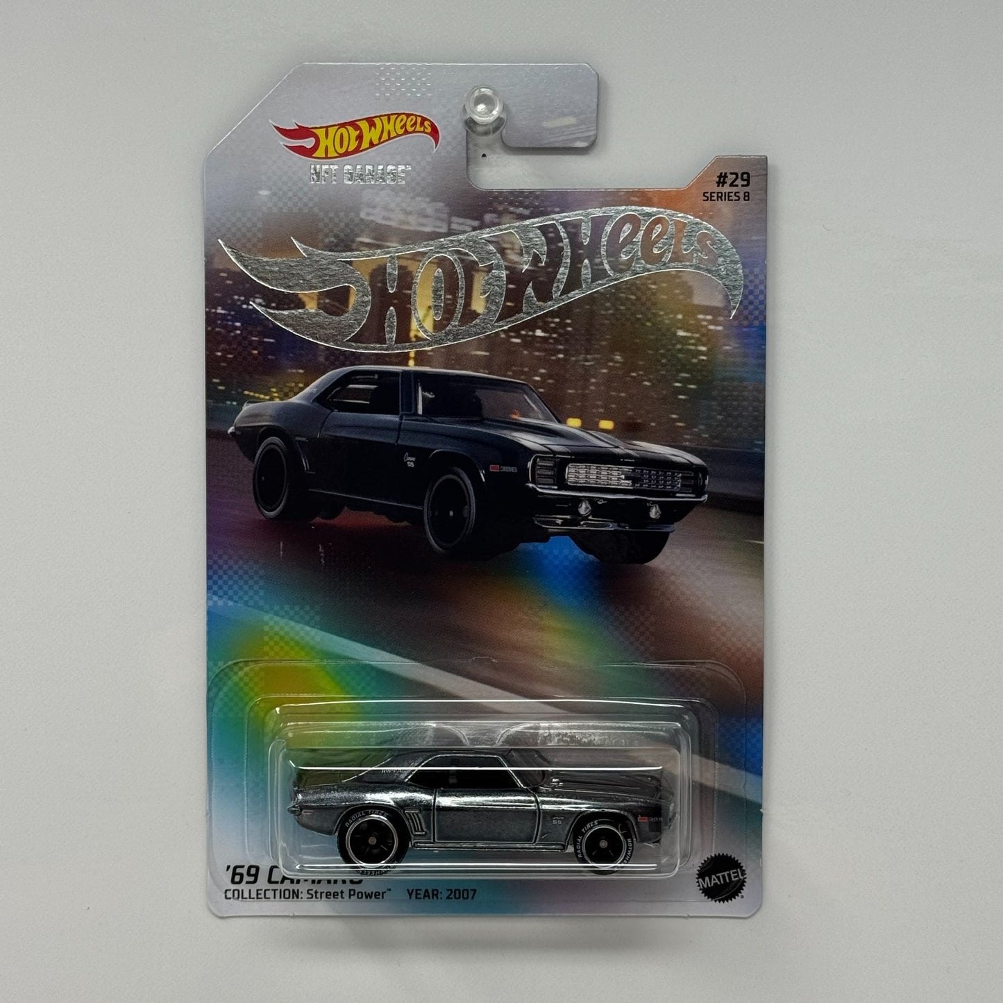Hot Wheels NFTG Garage 1969 Chevrolet Camaro Street Power 1:64 Diecast