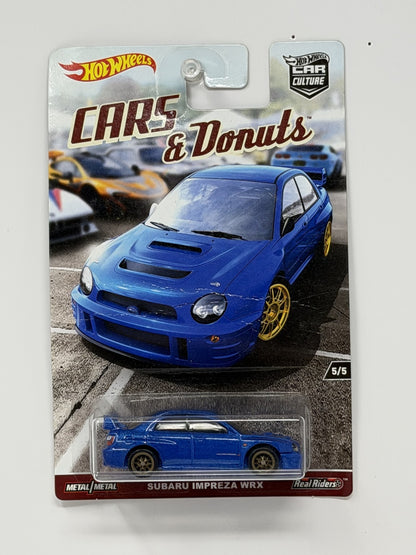 Hot Wheels Cars & Donuts Subaru Impreza WRX 1:64 Diecast Real Riders