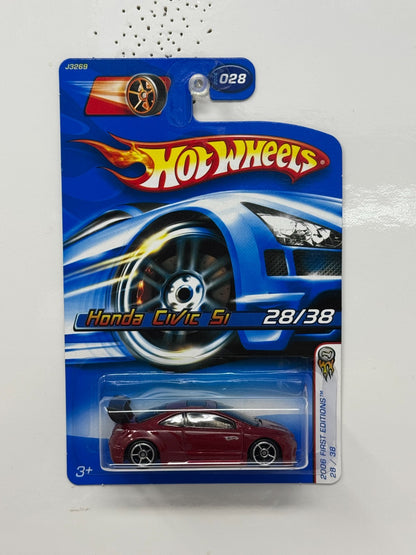Hot Wheels 2006 First Editions Honda Civic Si JDM 1:64 Diecast