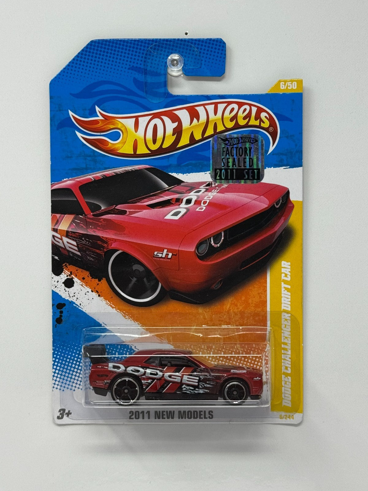 Hot Wheels 2011 New Models Dodge Challenger Drift Car 164 Diecast Factory Sealed