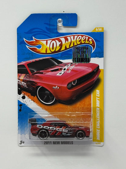 Hot Wheels 2011 New Models Dodge Challenger Drift Car 164 Diecast Factory Sealed