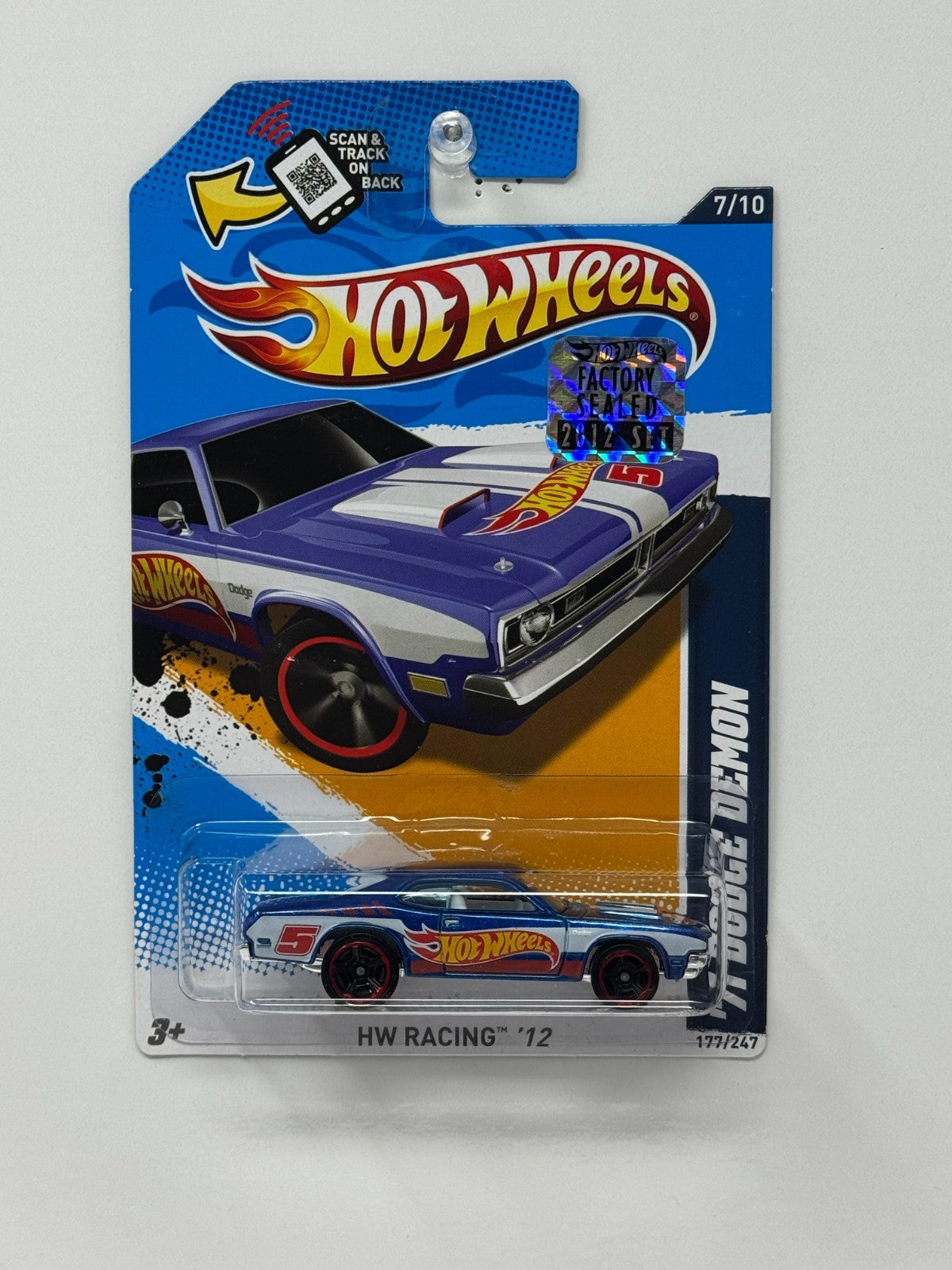 Hot Wheels Racing 1971 Dodge Demon 1:64 Diecast Factory Sealed