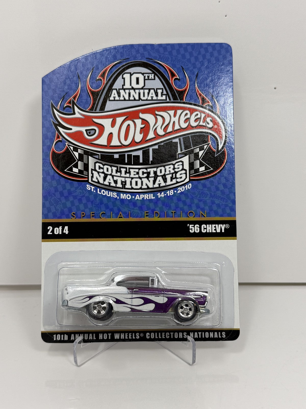 Hot Wheels 2010 10th Collectors Nationals 1956 Chevy 1:64 Diecast 1886/2400