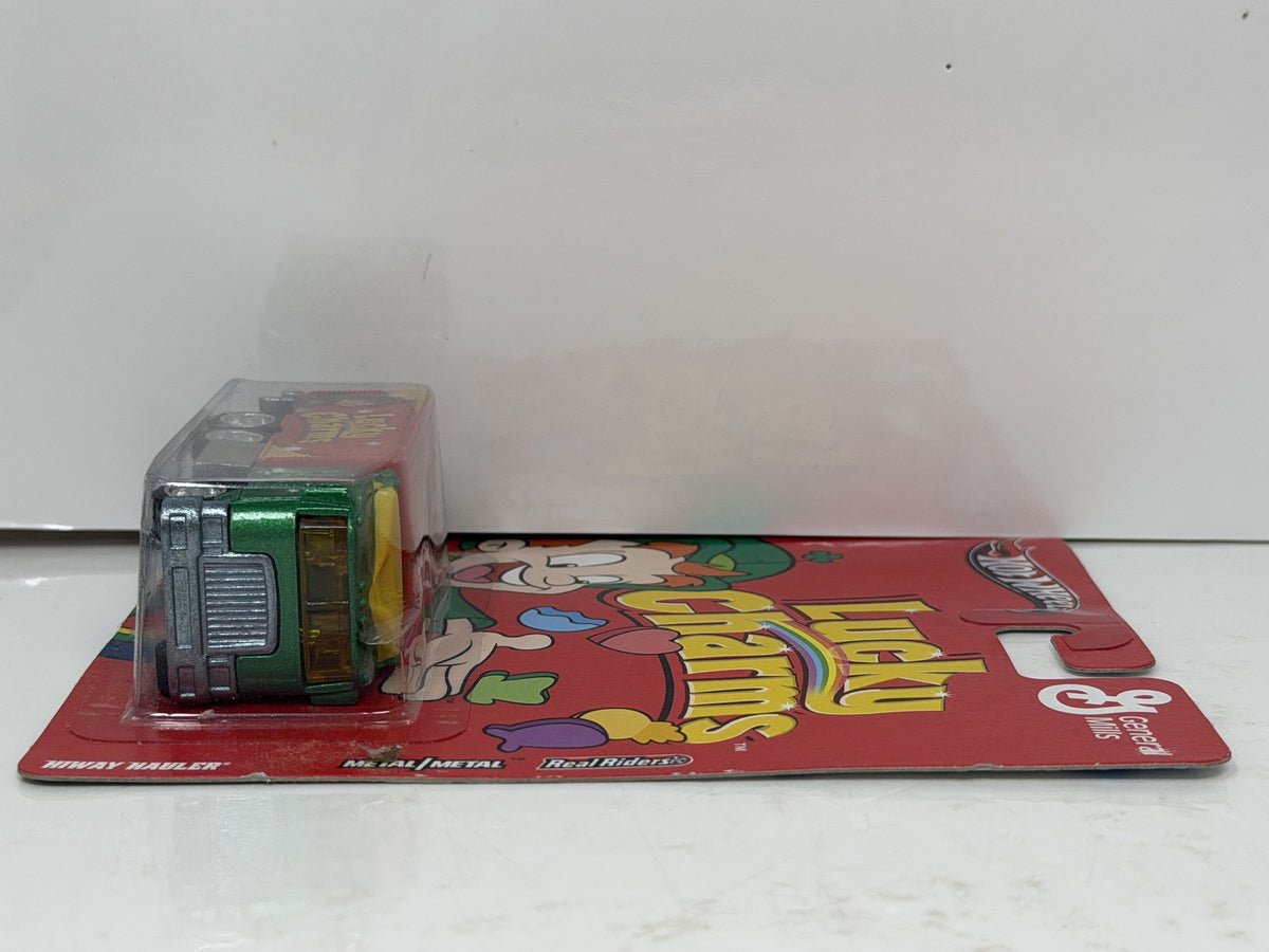 Hot Wheels General Mills Lucky Charms Hiway Hauler 1:64 Diecast Real Riders