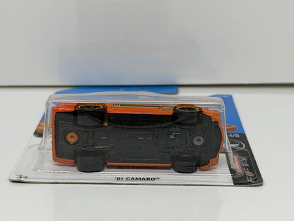 Hot Wheels Camaro Fifty 1981 Chevrolet Camaro 1:64 Diecast Orange