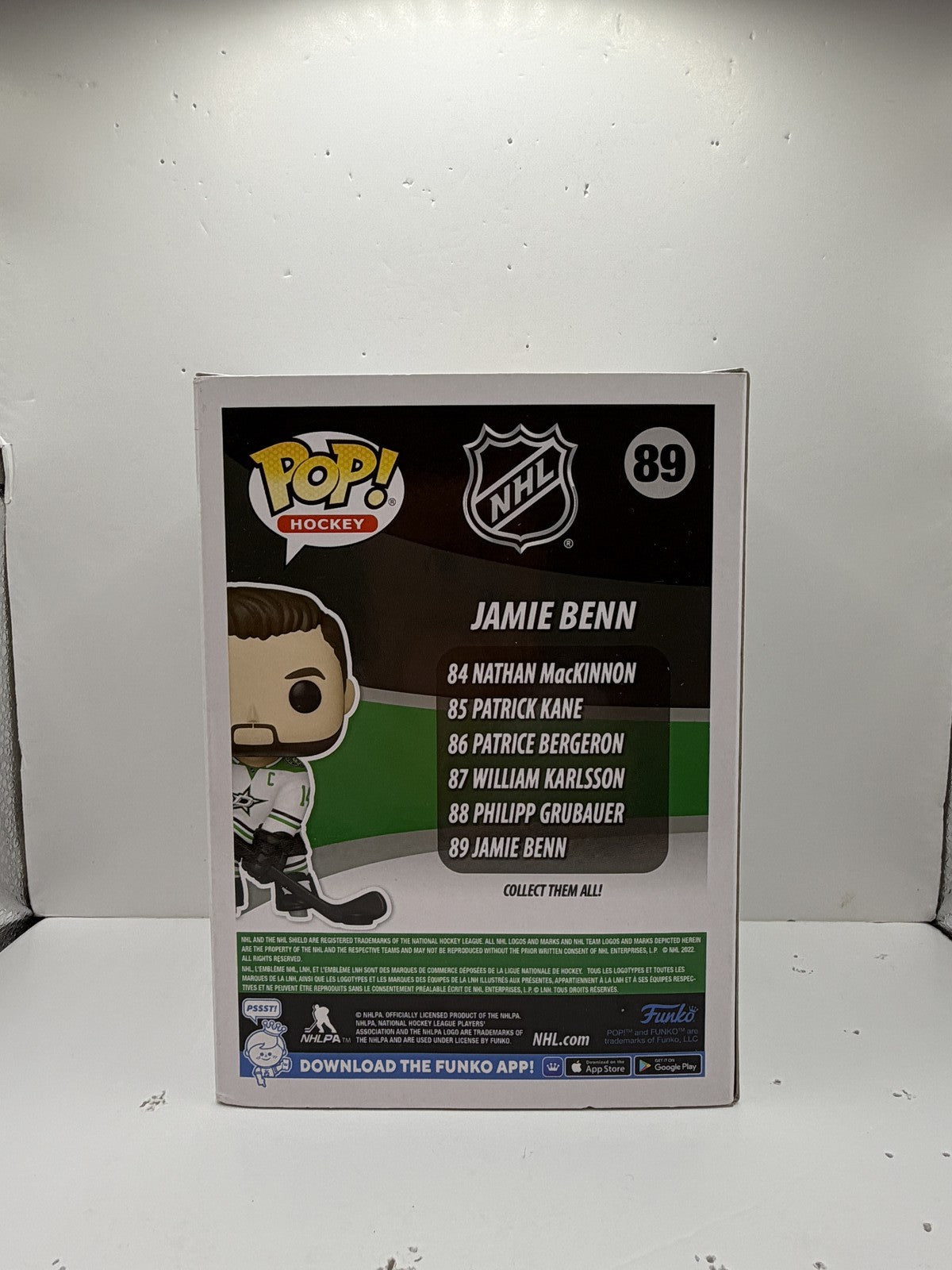 Funko Pop! Hockey Dallas Stars #89 Jamie Benn Vinyl Figure