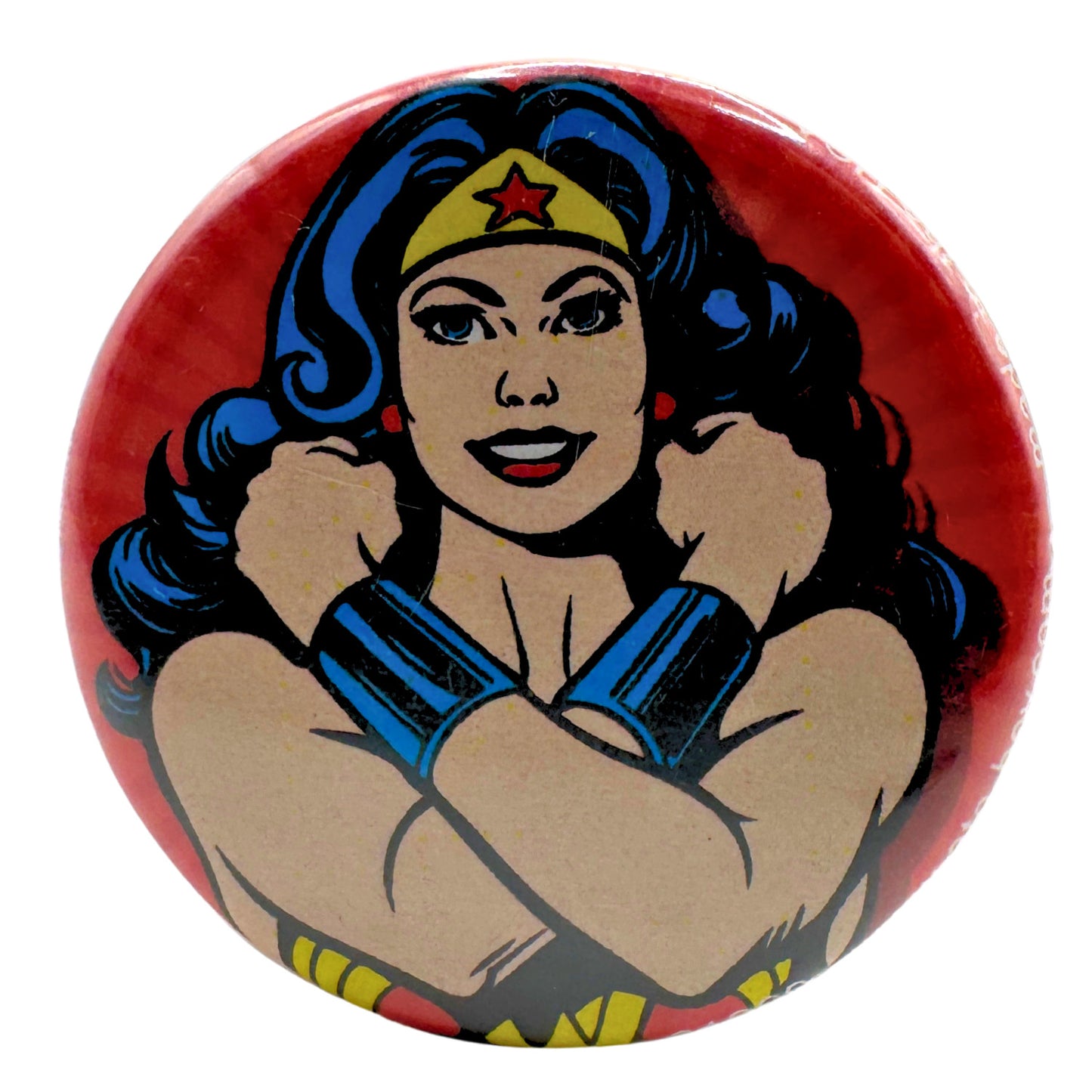 DC Wonder Woman Pin-back Button UDT1