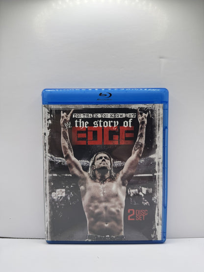 Edge You Think You Know Me Story of Edge (Blu-ray) Edge Wrestling