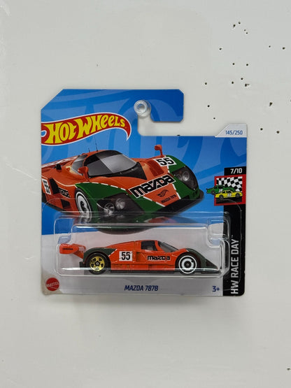 Hot Wheels Race Day Mazda 787B 1:64 Diecast Short Card