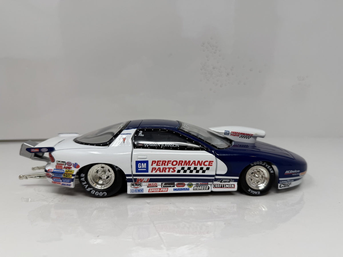 Action NHRA Warren Johnson GM Performance 1997 Pontiac Pro Stock 1:24 Diecast