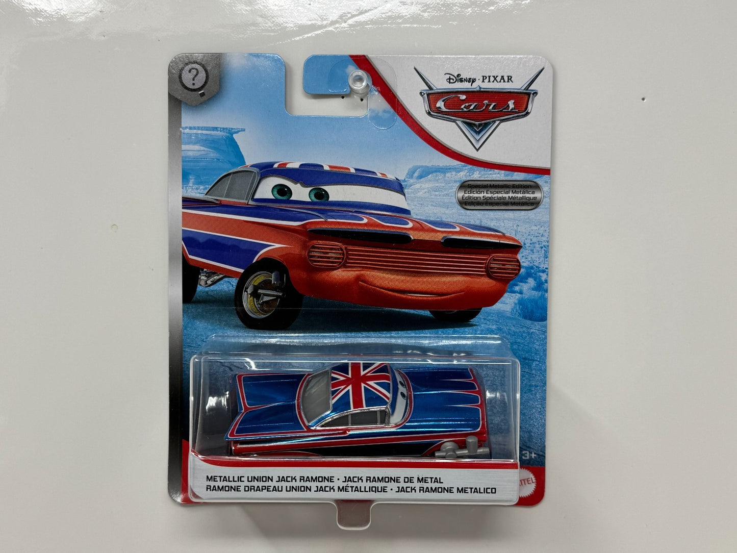 Disney Pixar Cars Union Jack Ramone Metallic Special Edition 1:55 Diecast