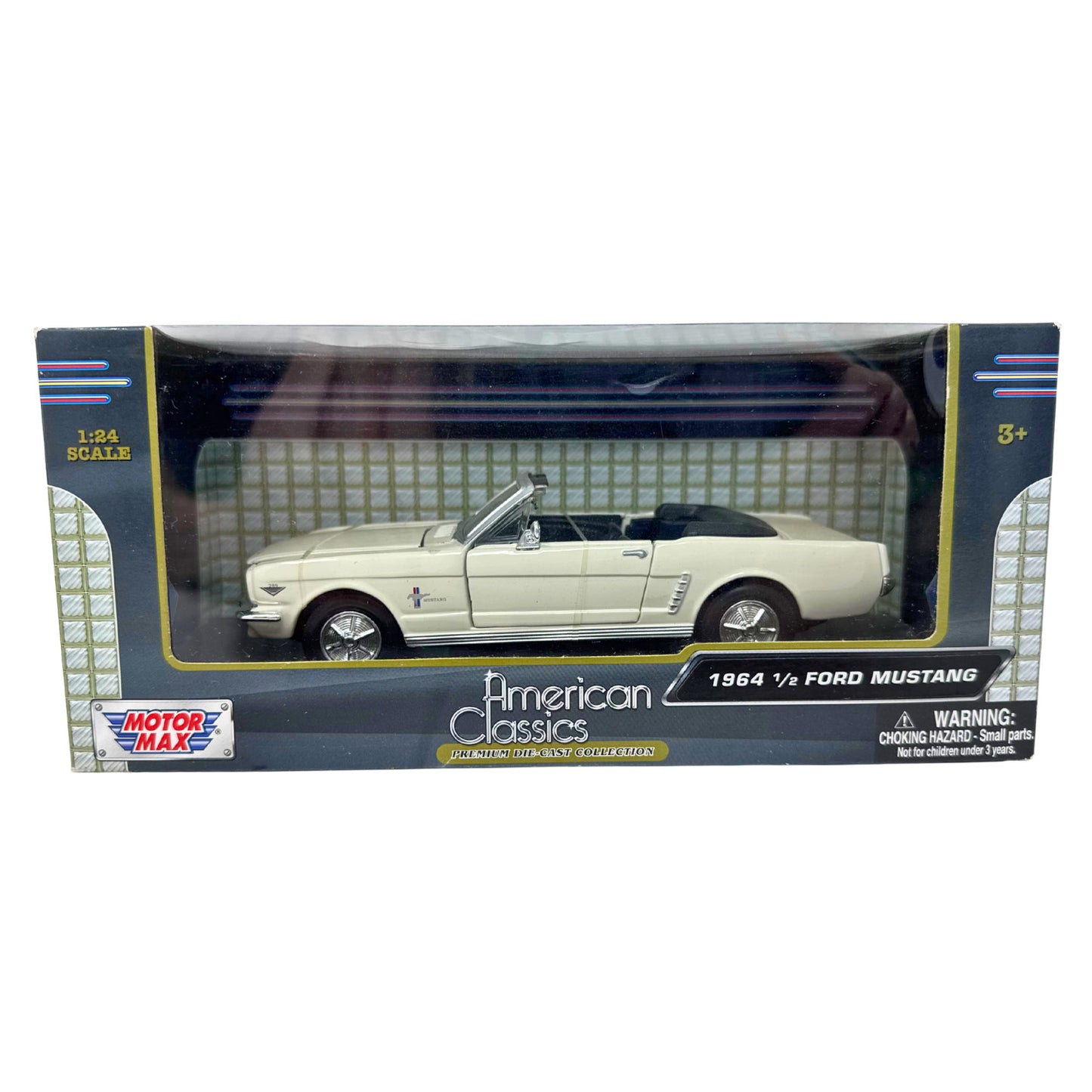 Motormax American Classics 1964 12 Ford Mustang 1:24 Diecast
