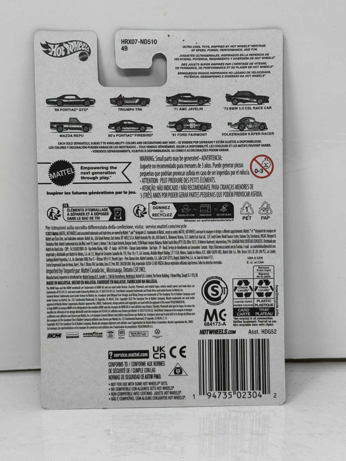 Hot Wheels Ultra Hots Volkswagen Kafer Racer 1:64 Diecast