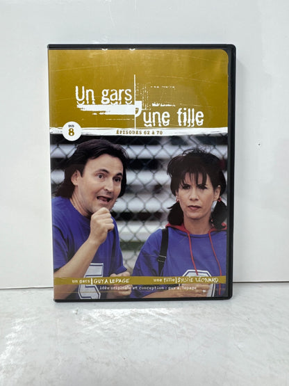 Un gars une fille: Season 1-11 (DVD) TV Series Good Condition!!!