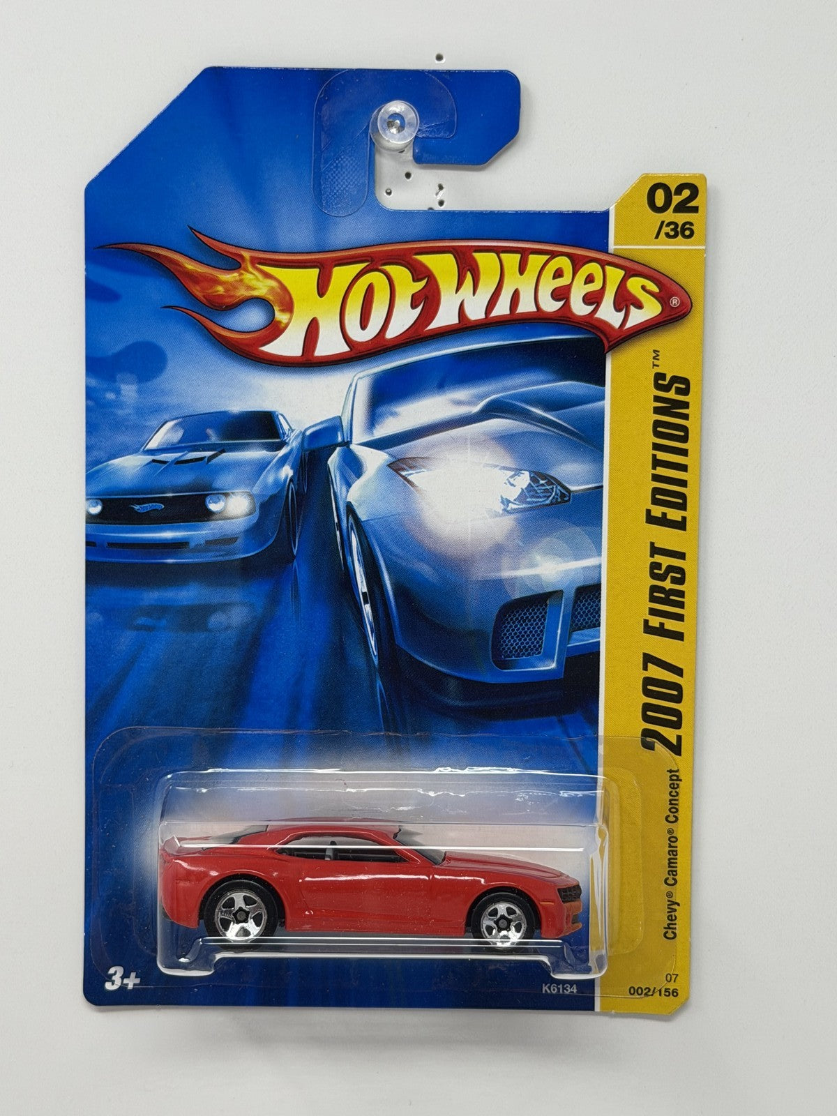 Hot Wheels 2007 First Editions Chevrolet Camaro Concept 1:64 Diecast Red