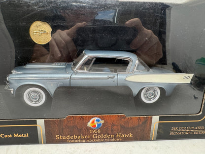 Yat Ming Road Signature 1958 Studebaker Golden Hawk 1:18 Diecast Coin Edition
