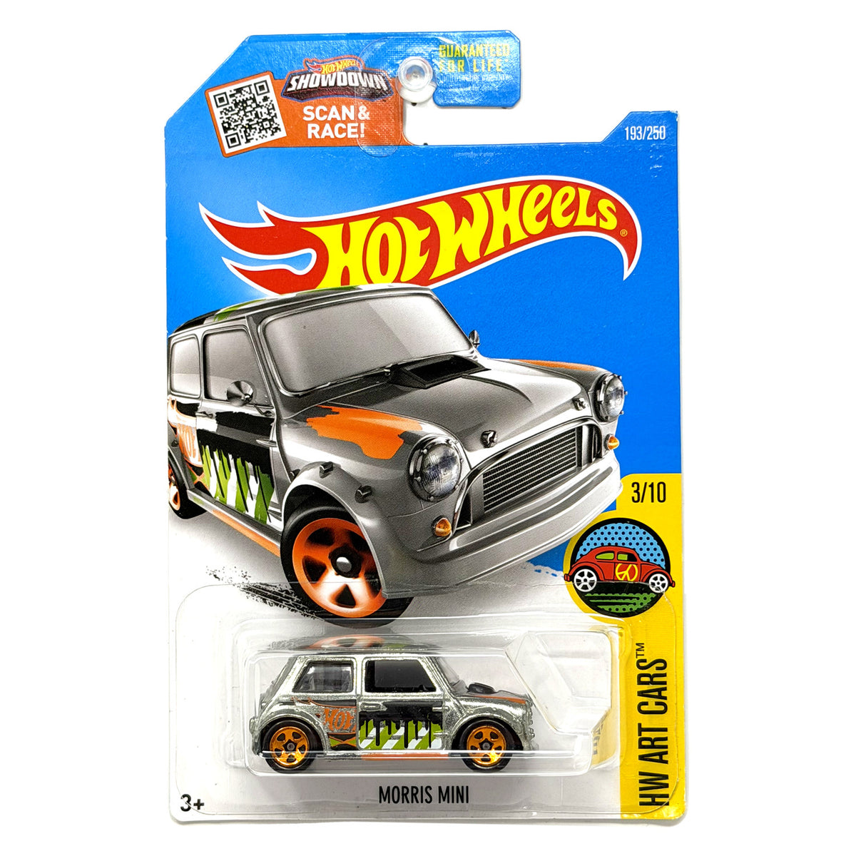 Hot Wheels ZAMAC HW Art Cars Morris Mini 1:64 Diecast
