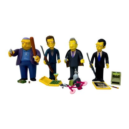 Simpsons World of Springfield Mafia Figure Set Playmates