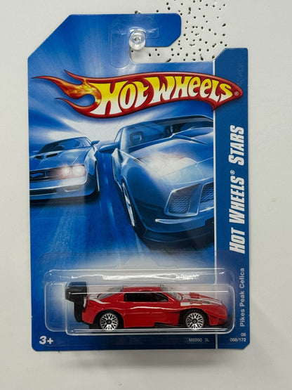 Hot Wheels Stars Pikes Peak Celica 1:64 Diecast Red