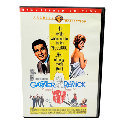 The Wheeler Dealers (DVD) James Garner Comedy