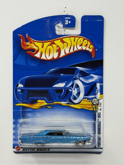 Hot Wheels 1965 Pontiac Bonneville 1:64 Diecast Blue