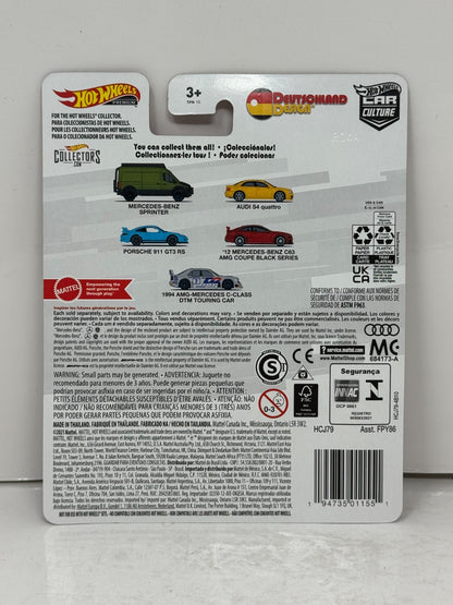 Hot Wheels Premium Deutschland Design 2012 Mercedes-Benz C63 AMG 1:64 Diecast