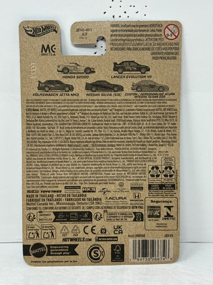 Hot Wheels Silver Series Fast & Furious Acura Integra Sedan GSR 1:64 Diecast