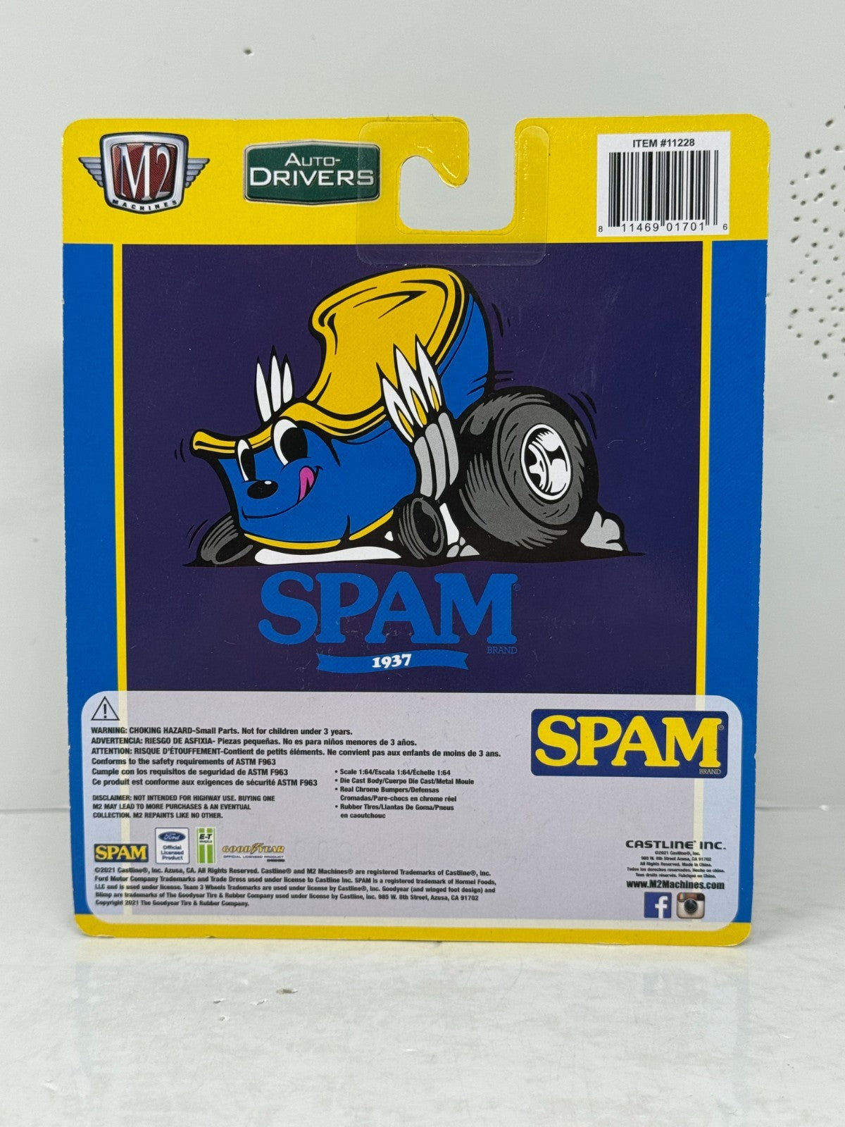 M2 Machines Spam 1970 Ford Mustang Boss 429 1:64 Diecast