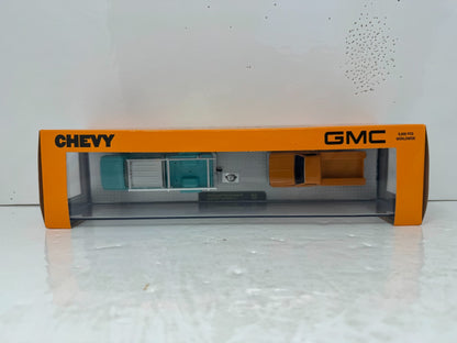 M2 Machines 1973 Chevrolet Cheyenne Super 30 & GMC Sierra Grande 15 1:64 Diecast